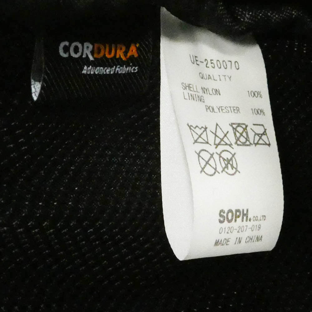 uniform experiment ユニフォームエクスペリメント 25SS UE-250070 BODY BAG ボディバッグ ウェストバッグ ブラック系【極上美品】【中古】