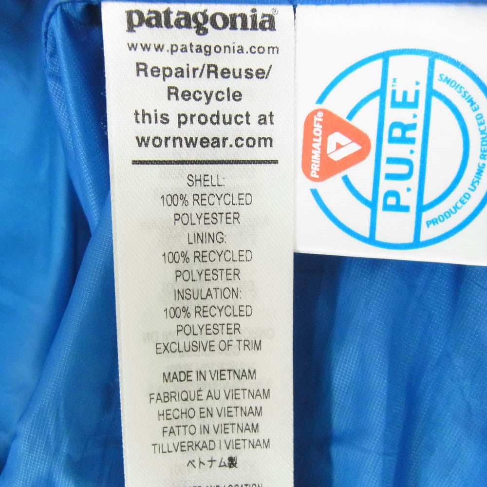 patagonia パタゴニア 24AW STY84242FA24 M's Nano Puff Vest ナノ パフ ベスト ブルー系 L【中古】