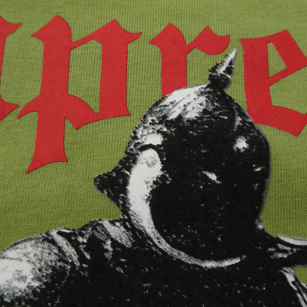 Supreme シュプリーム 24AW x Frank Frazetta Destruction Tee フランクフラゼッタ デストラクション 半袖 Tシャツ カットソー グリーン系 M【中古】