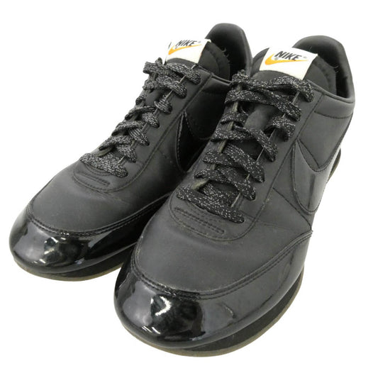 BLACK COMME des GARCONS ブラックコムデギャルソン NIKE ナイキ 18SS AQ3695-001 NIKE Night Track Black ナイキ ナイト トラック CDG ロゴ ローカット スニーカー ブラック系 26cm【中古】