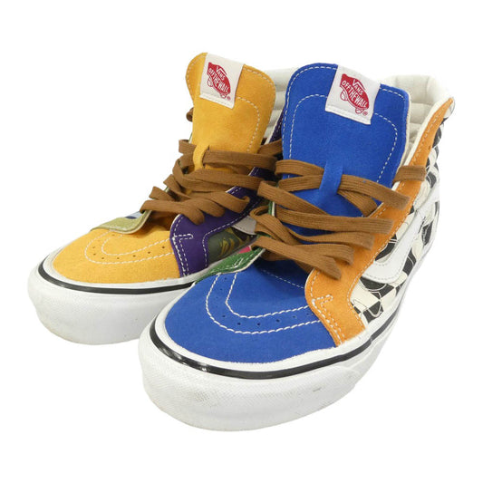 VANS バンズ 500714 × A BATHING APE ABC CAMO SK8-HI ア ベイシング エイプ スケートハイ DX マルチカモ ハイカットスニーカー マルチカラー系 28.5cm【中古】