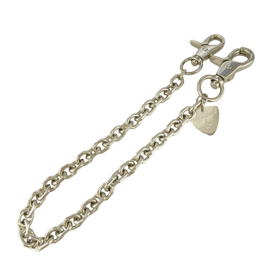 HYSTERIC GLAMOUR ヒステリックグラマー 01223QG14906 Wallet Chain ギターピック チャーム ウォレットチェーン シルバー系【極上美品】【中古】