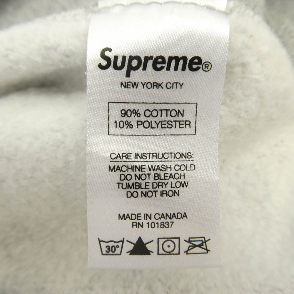 Supreme シュプリーム 16AW ワングラム期 Box Logo Hooded Sweatshirt ボックス ロゴ スウェット シャツ パーカー グレー系 L【中古】