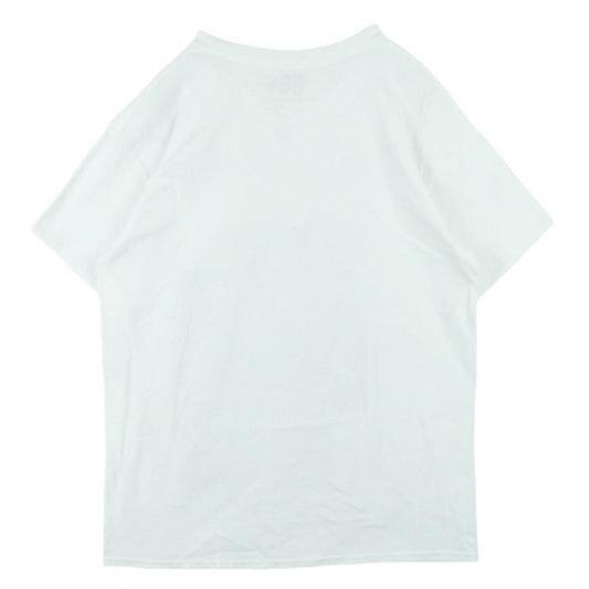 エイティーエイトライジング 空山基 SORAYAMA グラフィック プリント Tシャツ 半袖 カットソー ホワイト系 L【中古】