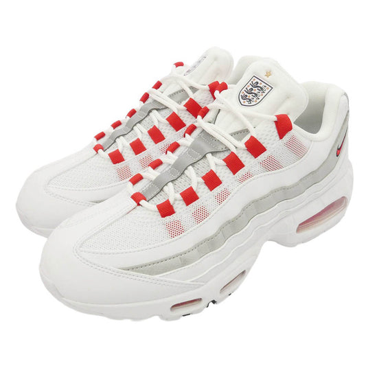 NIKE ナイキ IQ0176-100 Air Max 95 SE Big Bubble England エアマックス95 SE ビッグバブル イングランド ローカットスニーカー ホワイト系 28cm【極上美品】【中古】