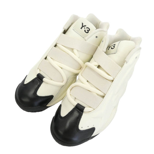 Y-3 Yohji Yamamoto ワイスリー ヨウジヤマモト 24AW KH9943 MEGABALL メガボール ローカットスニーカー ホワイト系 ブラック系 27cm【新古品】【未使用】【中古】