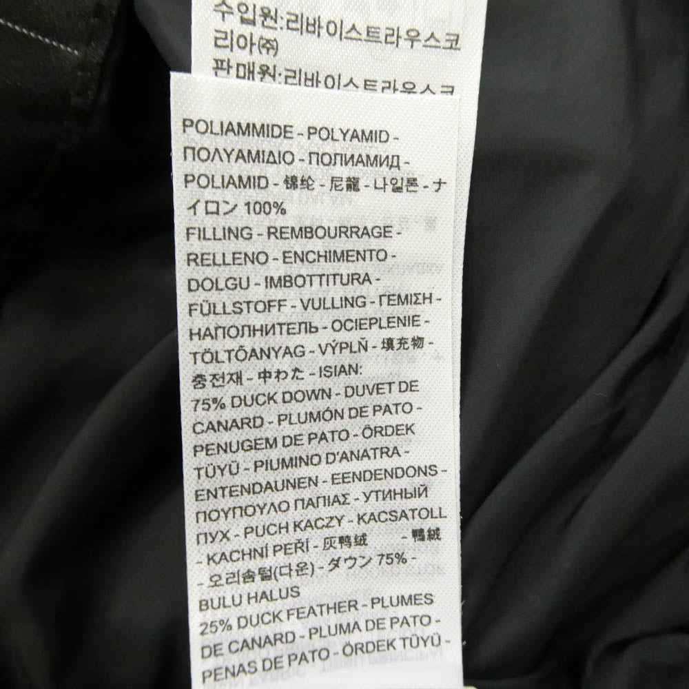Levi's リーバイス A8528-0001 Midi Bubble Puffer レディース パファー ダウン ジャケット ブラック系 XS【新古品】【未使用】【中古】