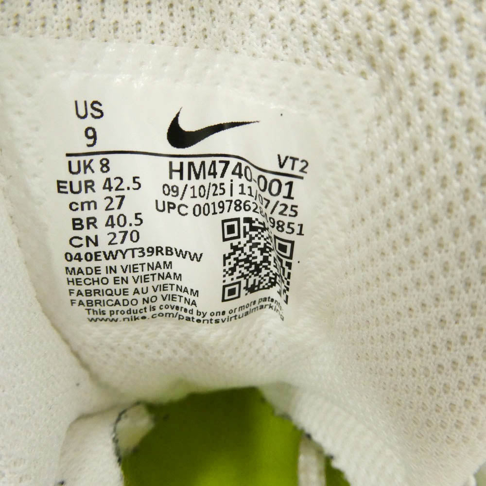 NIKE ナイキ HM4740-001 AIR MAX 95 OG BIG BUBBLE 【フェイクバスターズ鑑定済】エアマックス95 OG ネオン ビッグバブル ローカット スニーカー グレー系 27cm【中古】