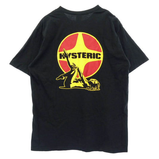 Supreme シュプリーム HYSTERIC GLAMOUR ヒステリックグラマー 24AW x HYSTERIC GLAMOUR Pin Up Tee Black ヒステリックグラマー ピン アップ 半袖 Tシャツ ブラック XL ブラック系 XL【中古】