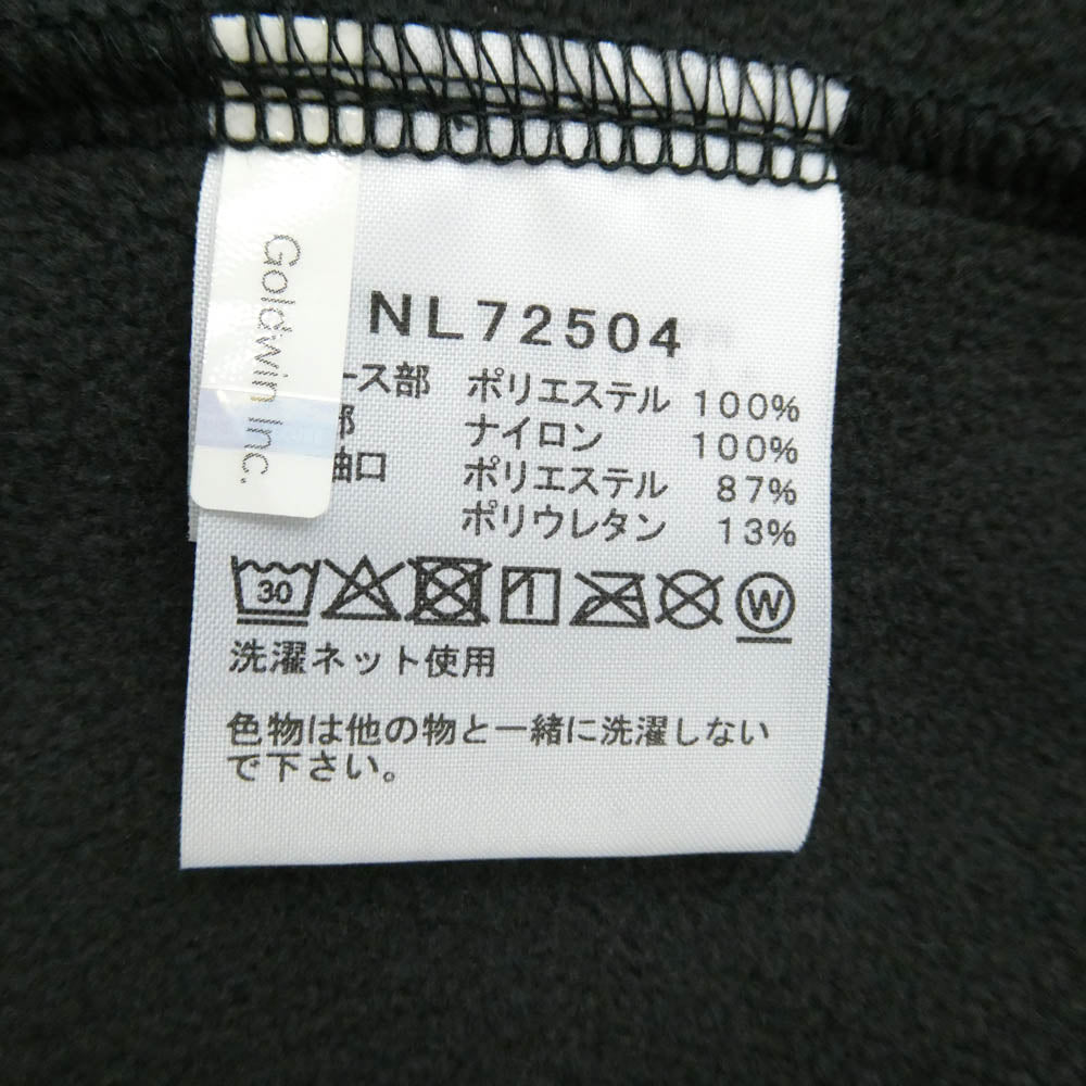 THE NORTH FACE ノースフェイス NL72504 Mountain Versa Micro Jacket マウンテン バーサ マイクロ フリース ジャケット ブラック系 L【美品】【中古】