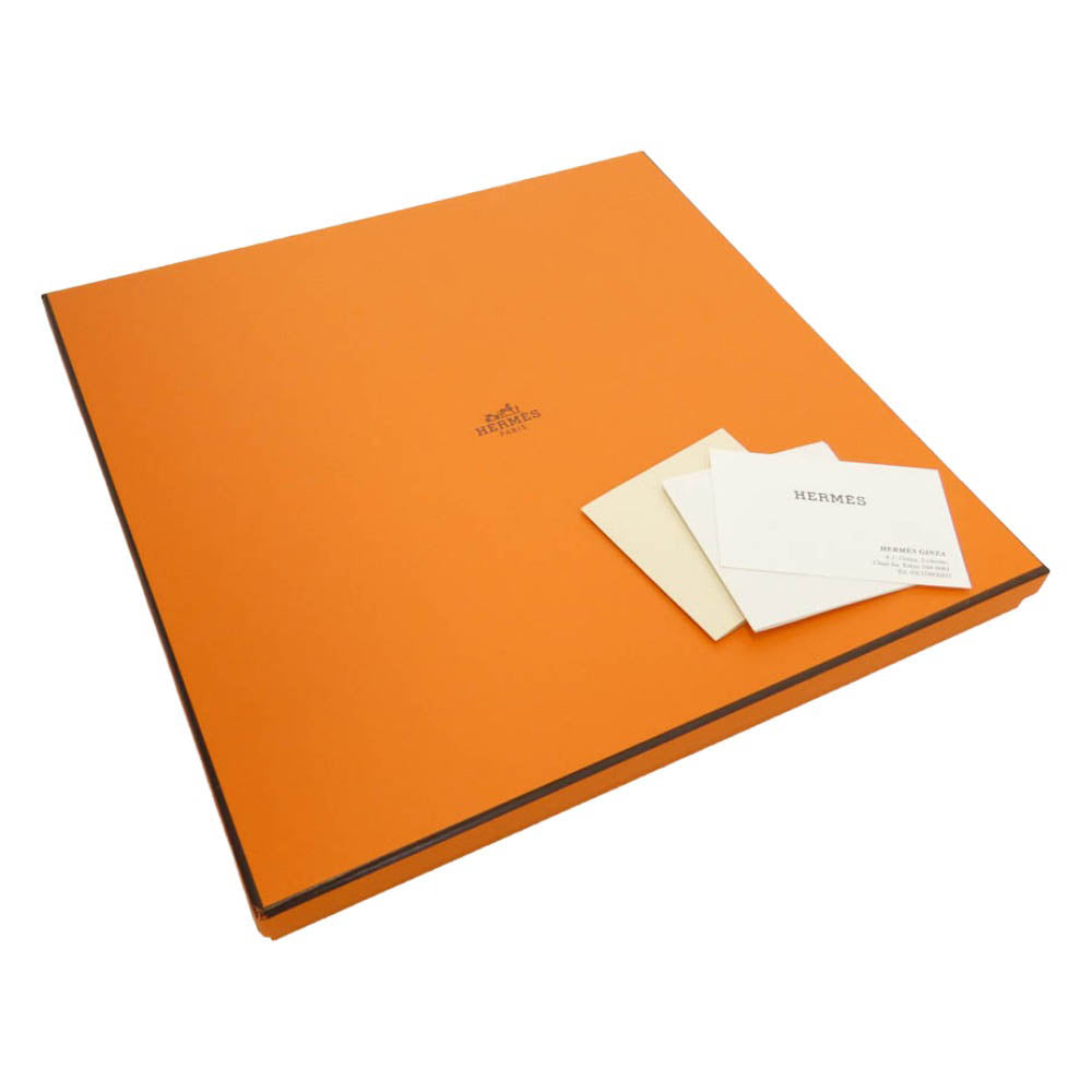 HERMES エルメス Mosaique au 24 モザイク オ 24 ブノワ=ピエール・エムリー プラチナ スクエアプレート プチカレ L23×W23 グレー系【新古品】【未使用】【中古】