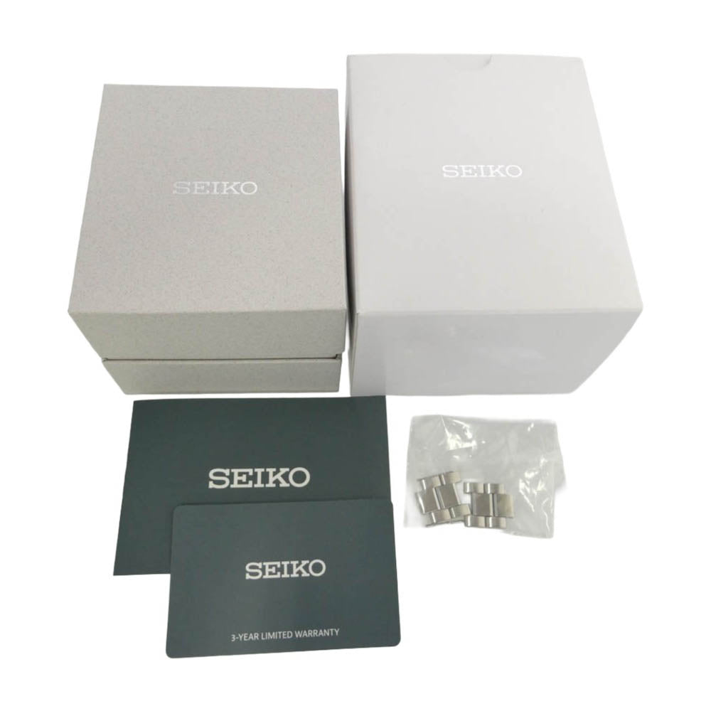 SEIKO セイコー V175-00A0 SBPY181 SEIKO SELECTION S Series セレクション シリーズ 電波 ソーラー クロノグラフ 腕時計 ウォッチ シルバー系 ブラック系【中古】