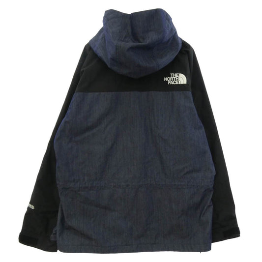 THE NORTH FACE ノースフェイス NP12032 Mountain Light Denim Jacket GORE-TEX マウンテン ライト デニム ジャケット ゴアテックス インディゴブルー系 L【中古】