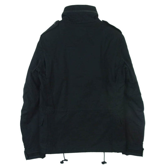 ATTACHMENT アタッチメント キルティングライナー付き M-65 ミリタリー ジャケット 日本製 ブラック系 1【中古】