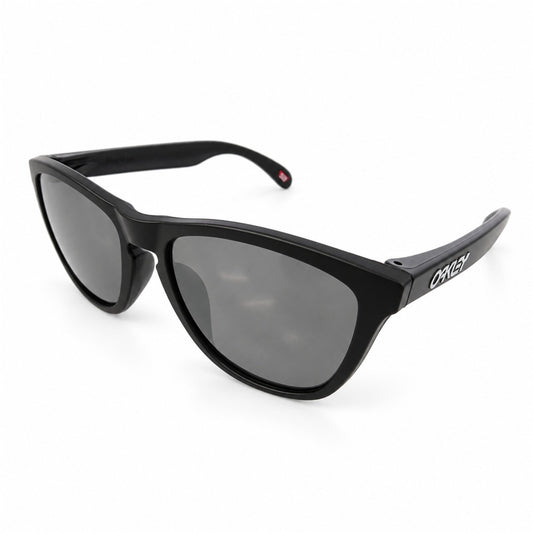 OAKLEY オークリー OO9245 Frogskins フロッグスキン アジアフィット サングラス ブラック系 54□17 138【中古】