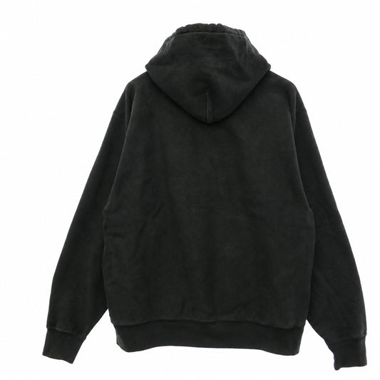 A BATHING APE アベイシングエイプ 001PPG301002X Relaxed Classic College Pullover Hoody リラックス クラシック カレッジ プルオーバー フーディー パーカー ブラック系 XXL【中古】