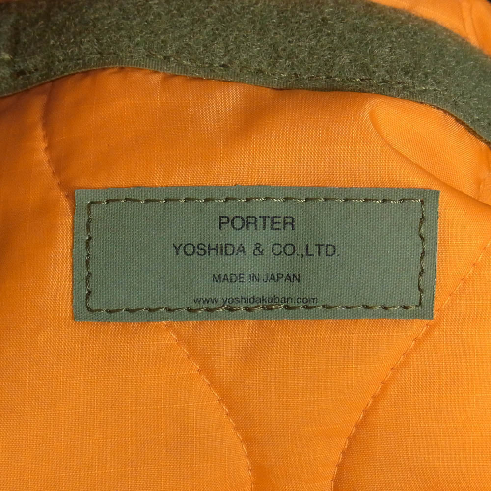 PORTER ポーター 855-07415 FORCE フォース ショルダーバッグ モスグリーン系【中古】