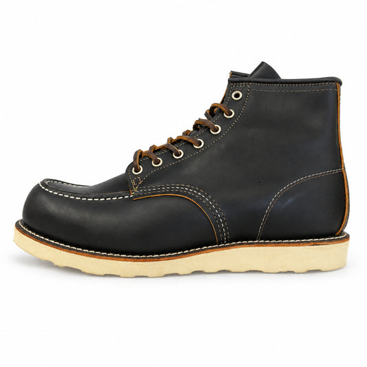 RED WING レッドウィング 9874 四角犬タグ IRISH SETTER 6inch Classic Moc アイリッシュセッター 6インチ クラシック モックトゥブーツ Black Klondike ブラック クロンダイク ブラック系 US10.5E【極上美品】【中古】