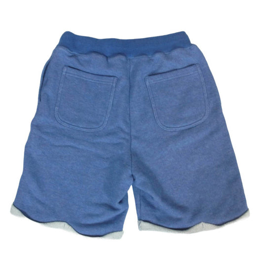 HYSTERIC GLAMOUR ヒステリックグラマー 0161CP05 SOUND CLUB カットオフ スウェット ショート パンツ ショーツ ブルー系 S【中古】