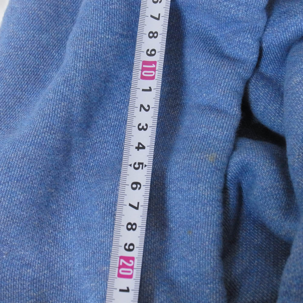 HYSTERIC GLAMOUR ヒステリックグラマー 0261CF05 SOUND CLUB サウンドクラブ ジップ アップ パーカー ブルー系 S【中古】
