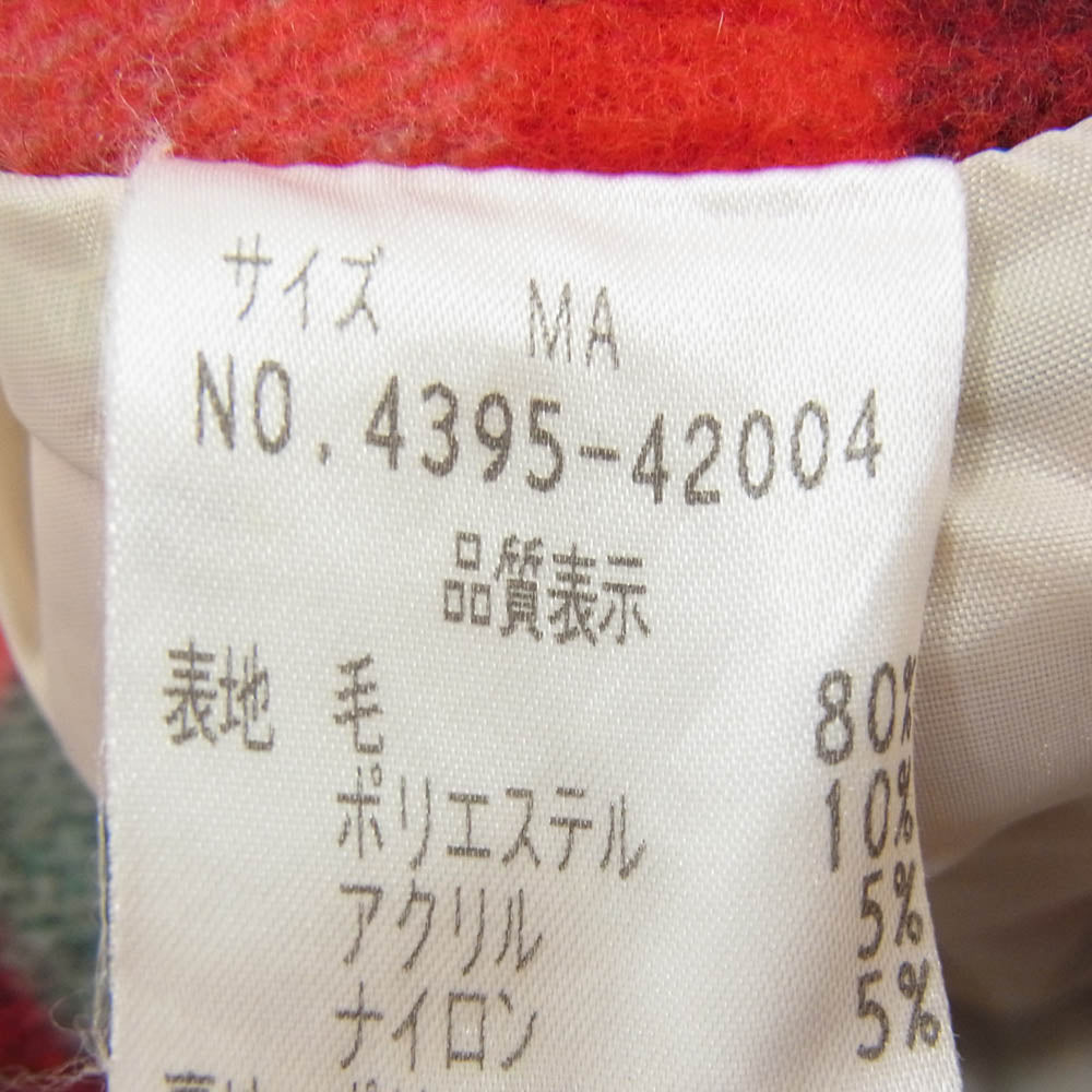 ベティーズ ブルー ボーイ 4395-42004 2way チェック ウール パンツ マルチカラー系 MA【中古】
