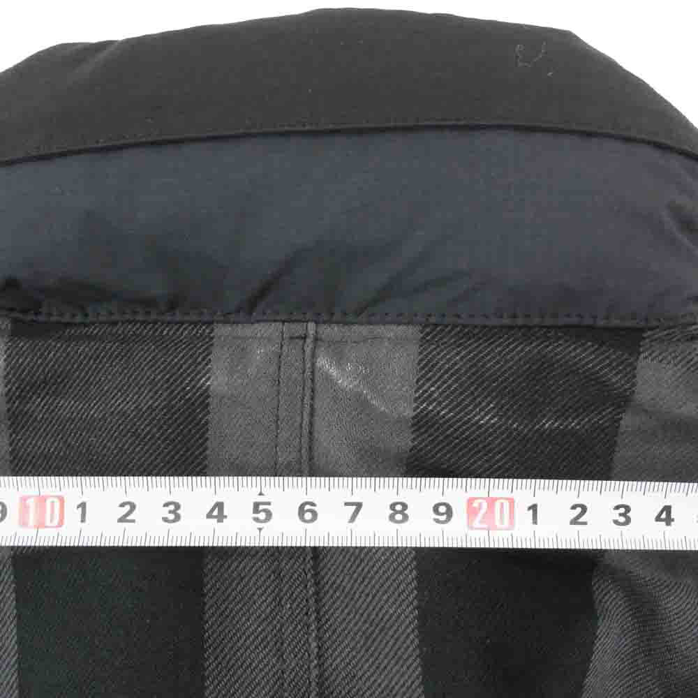 Sacai サカイ 22SS 22-02698M Buffalo Check Blouson バッファローチェック ブルゾン ジャケット ブラック系 2【中古】