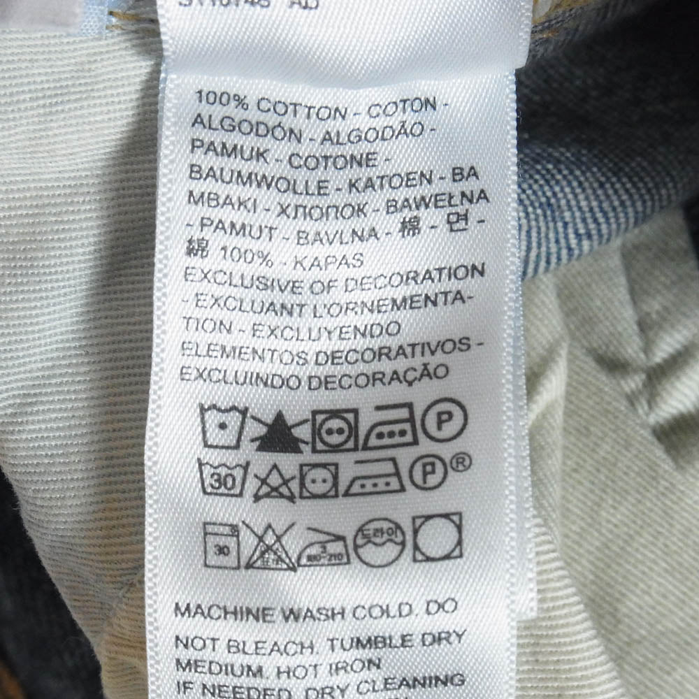 Levi's リーバイス A5888-0003 BLUETAB COLUMN ブルータブ カラム レディース デニムパンツ ジーンズ インディゴブルー系 W24【新古品】【未使用】【中古】