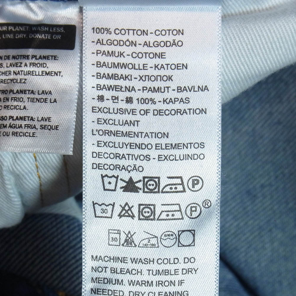 Levi's リーバイス IENA イエナ A9514-0000 ×SLOBE IENA 別注 517 デニム パンツ インディゴブルー系 W28【新古品】【未使用】【中古】