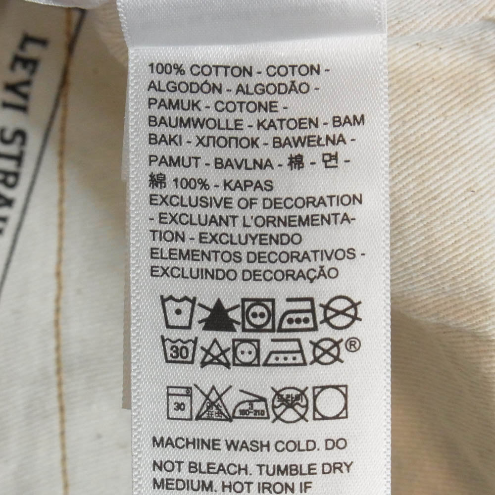 Levi's リーバイス 90501-0022 LVC 501XX 1890年モデル リジッド デニム パンツ ジーンズ インディゴブルー系 W33【極上美品】【中古】