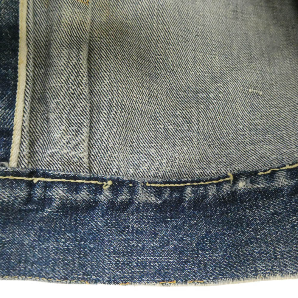 Levi's リーバイス VINTAGE ヴィンテージ 50s 60s セカンド 2nd 507XX BIGE ビックE 両面タブ ボタン裏刻印17 デニム ジャケット インディゴブルー系【中古】