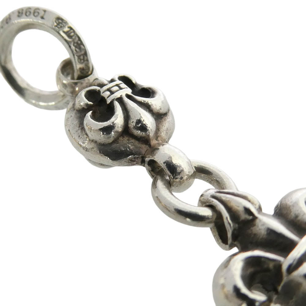 CHROME HEARTS クロムハーツ(原本無) 1BALL BS FLEUR 1ボール BS フレア チャーム ペンダントトップ シルバー系【中古】