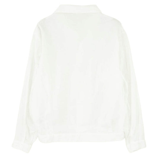 COMOLI コモリ 18SS P01-01015 ベタシャン ブルゾン シャツジャケット ホワイト系 1【中古】