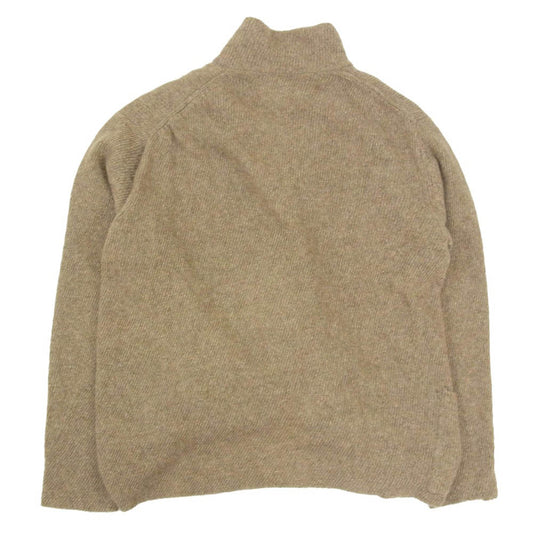 COMOLI コモリ 20AW S03-06009 カシミヤ ニット ジャケット ブラウン系 1【中古】
