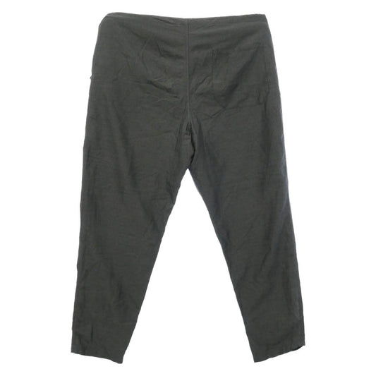 COMOLI コモリ 21SS T01-03021 杢シルク テーパードパンツ グレー系 1【中古】