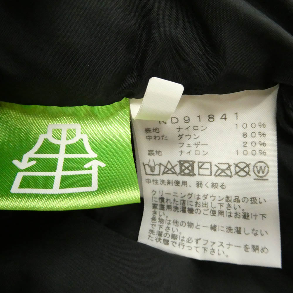 THE NORTH FACE ノースフェイス ND91841 NUPTSE JACKET ヌプシ ダウン ジャケット ブラック系 M【中古】