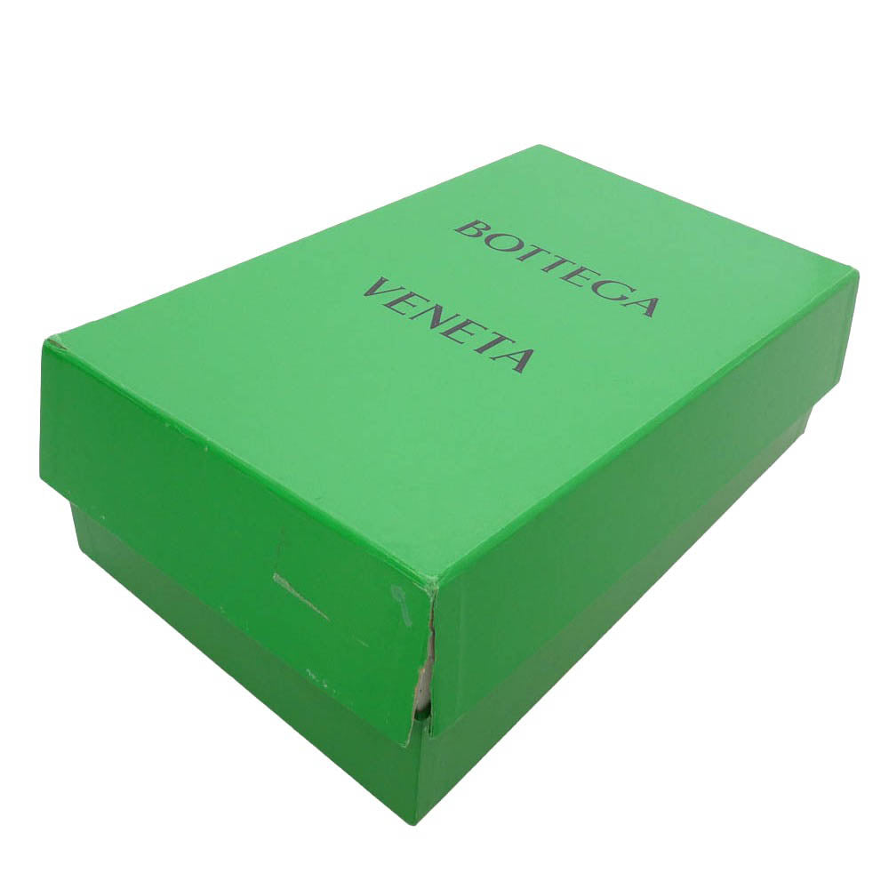 BOTTEGAVENETA ボッテガヴェネタ intrecciato PLAT MULE イントレチャート フラット サンダル オレンジ系 42【中古】