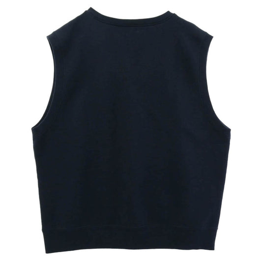 Supreme シュプリーム 23SS Sweatshirt Vest スウェットシャツ ベスト ネイビー系 L【中古】