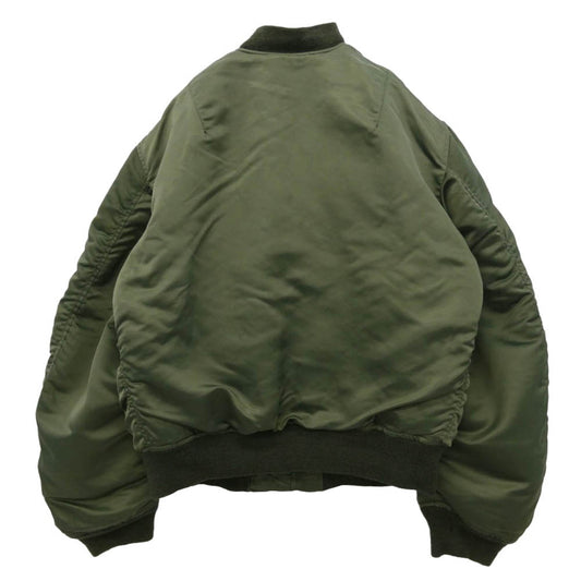 キャブクロージング US,AIR FORCE MA-1 フライト ジャケット カーキ系 L【中古】