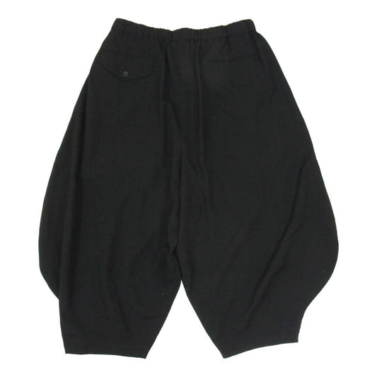 BLACK COMME des GARCONS ブラックコムデギャルソン 1L-P024 AD2023 ウール バルーン サルエルパンツ ブラック系 M【中古】