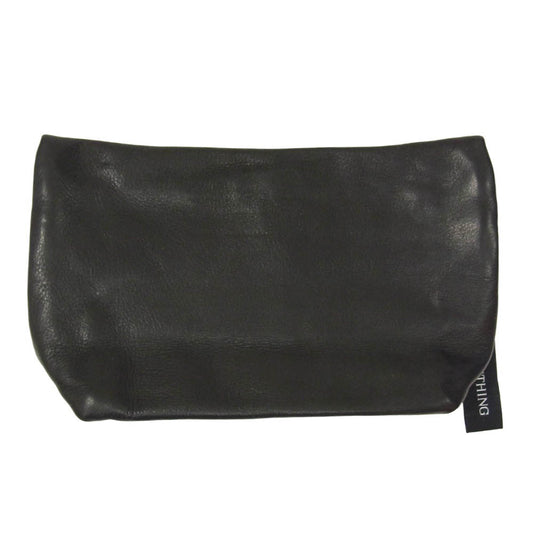 RUDE GALLERY ルードギャラリー RG0771 LEATHER MAKE UP POUCH レザー ステアハイド メイクアップ ポーチ バッグ ブラック系【新古品】【未使用】【中古】