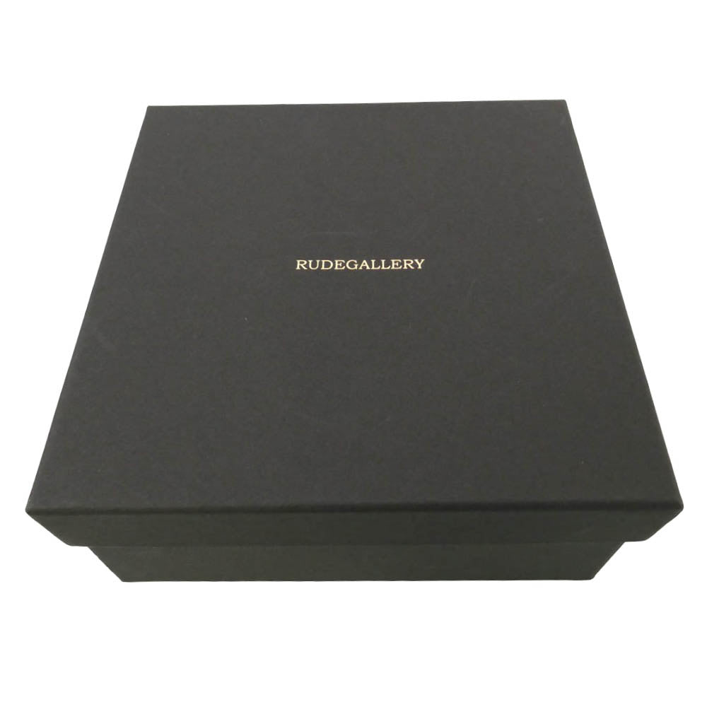 RUDE GALLERY ルードギャラリー BASIC BELT ベーシック レザー プレーンベルト ブラック系【極上美品】【中古】
