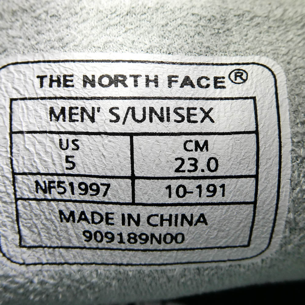 THE NORTH FACE ノースフェイス 21AW NF51997 VELOCITY KNIT MID GORE-TEX INVISIBLE FIT ベロシティ ニット ゴアテックス インビジブル フィット ミッドカット シューズ レインブーツ ブラック系 23cm【新古品】【未使用】【中古】