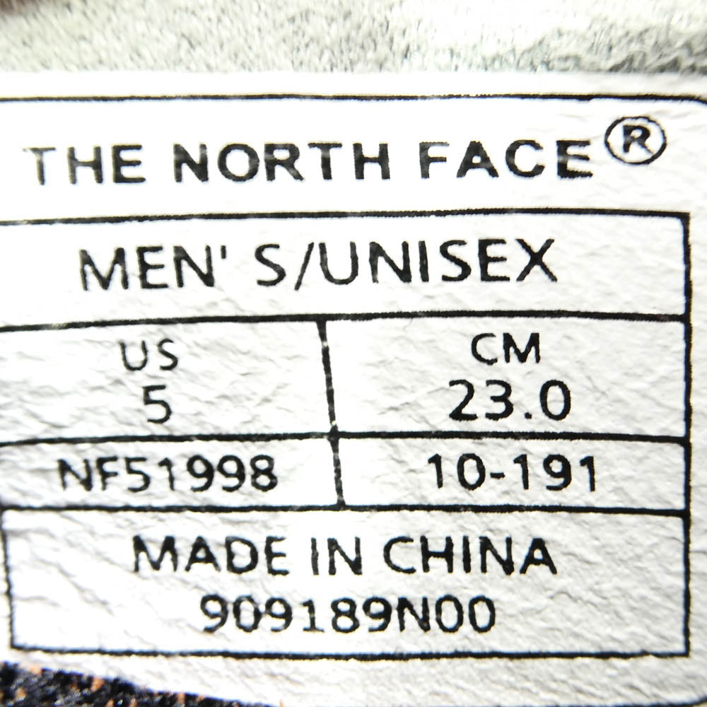 THE NORTH FACE ノースフェイス 21AW NF51998 VELOCITY KNIT GORE-TEX INVISIBLE FIT ベロシティ ニット ゴアテックス インビジブル フィット ローカット シューズ レインブーツ ベージュ系 23cm【極上美品】【中古】