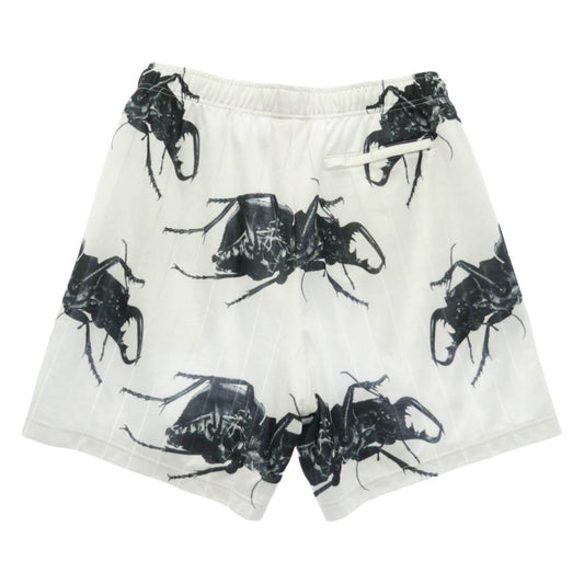 Supreme シュプリーム 21SS Beetle Short ビートル プリント ショート パンツ ホワイト系 M【中古】
