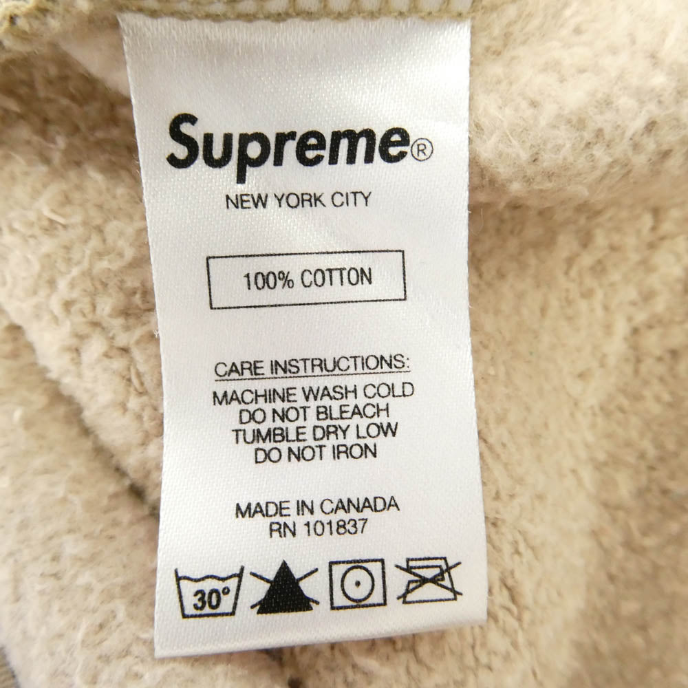 Supreme シュプリーム 20AW Futura Logo Crewneck Sweater フューチュラ ロゴ プリント カモフラージュ 迷彩柄 スウェット カーキ系 ブラウン系 L【中古】