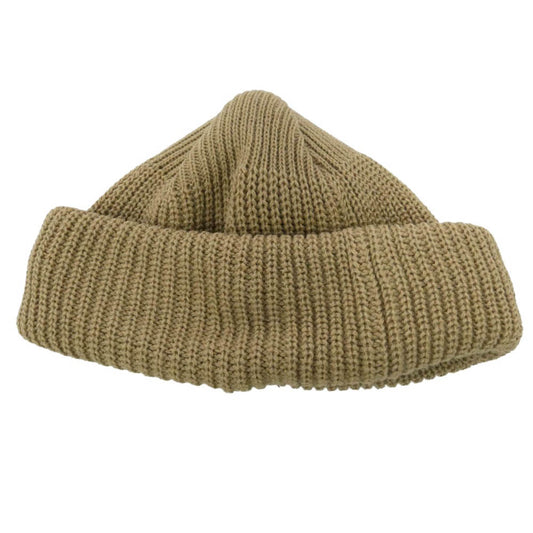 DESCENDANT ディセンダント 25AW 252MADS-HT02 DAWN BEANIE ドーン ビーニー ニットキャップ 帽子 ベージュ系【美品】【中古】