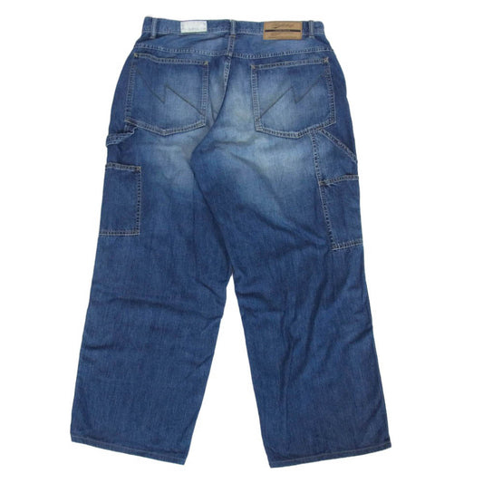 NEIGHBORHOOD ネイバーフッド 25SS 251SPNH-PTM03 SAVAGE LW DENIM PAINTER PANTS サベージ デニム ペインター パンツ インディゴブルー系 XL【中古】