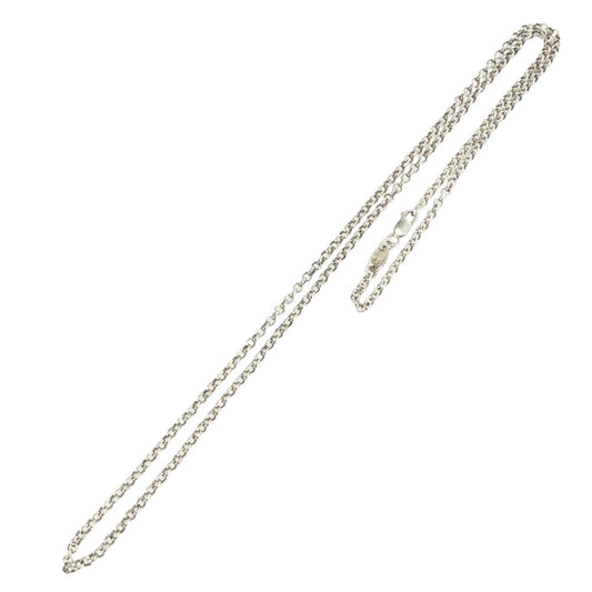 CHROME HEARTS クロムハーツ(原本無) 20inch NECKCHAIN R20 20インチ ロールチェーン ネックレス シルバー系【中古】
