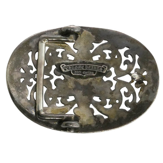 CHROME HEARTS クロムハーツ(原本無) BUCKL OVAL STAR1.5 クラシックオーバルスター バックル シルバー系【中古】