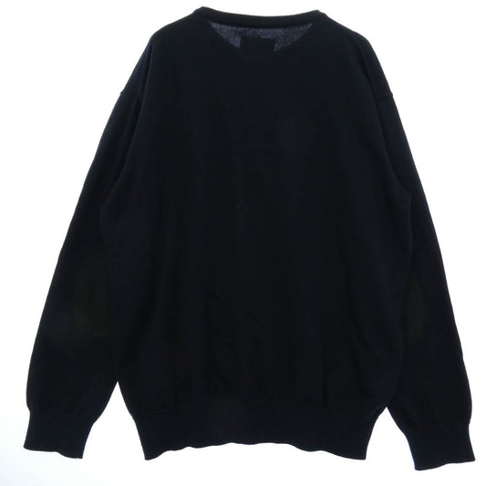 THE NORTH FACE ノースフェイス NT6900N PURPLE LABEL Pack Field Sweater COOLMAX パープルレーベル パック フィールド セーター クルーネックニット クールマックス ダークネイビー系 L【中古】